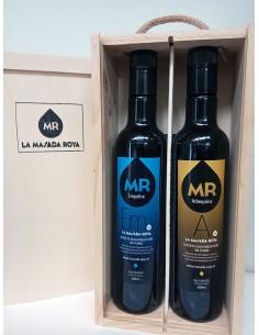 2 botellas de aceite AOVE a...