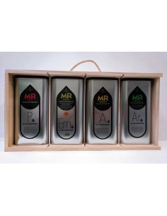 4 Latas de aceite AOVE 1 L....