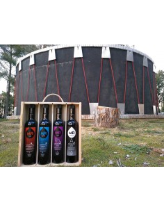 Caja Gourmet 4 botellas...